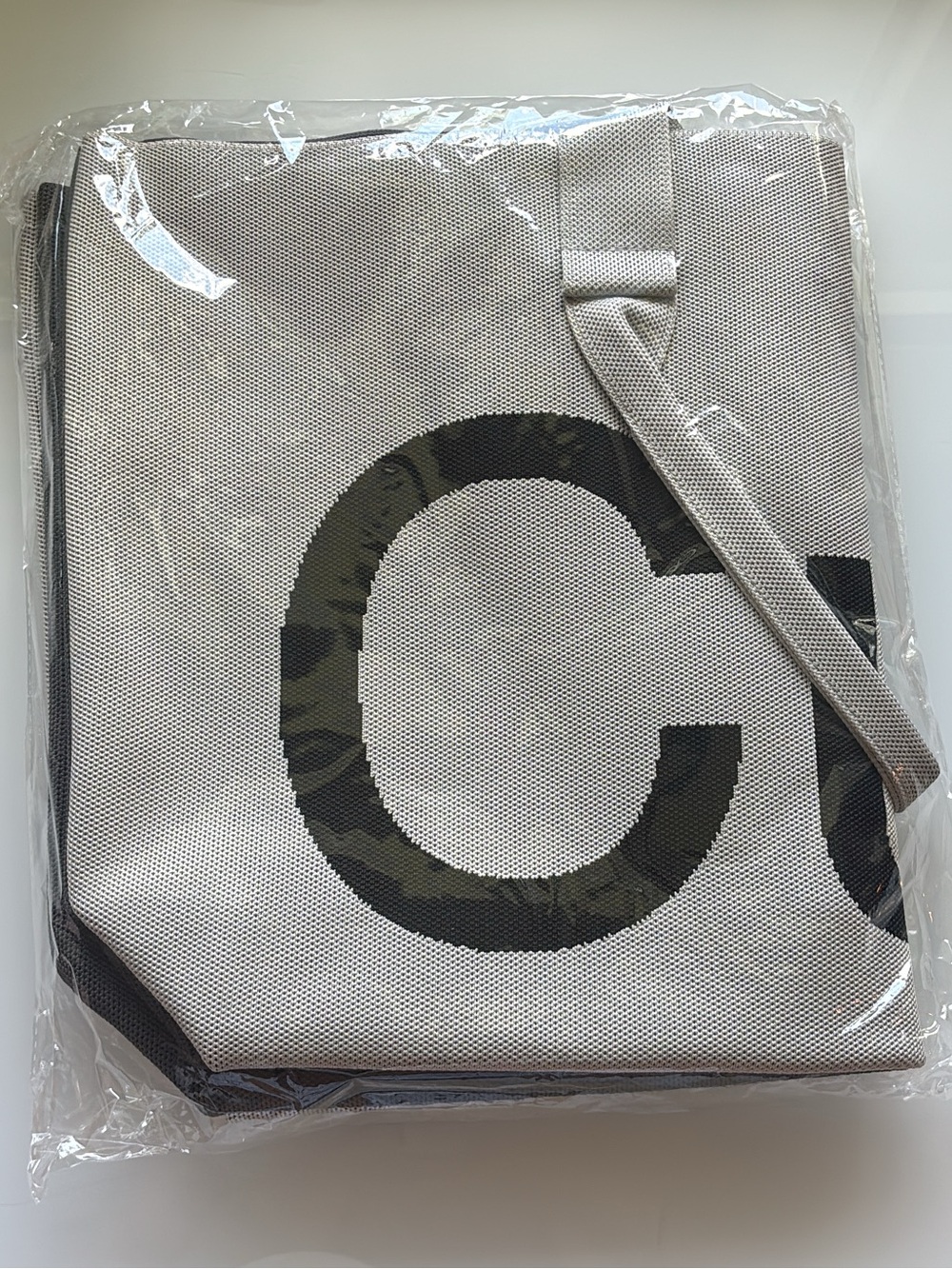 Curve By Sean Brown Tote ~ Slate & Stone (Two Tone)